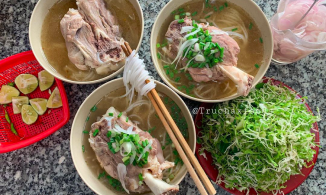 Bún chìa - món bún chỉ một miếng giò heo nhưng no cả buổi ở Buôn Ma Thuột