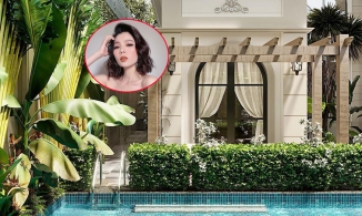 Lệ Quyên khoe biệt thự sắp hoàn thành: Nhìn thoáng đã thấy giá triệu đô
