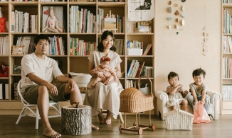 Cải tạo căn hộ thông tầng tiện nghi cho gia đình 5 thành viên tại Đài Loan