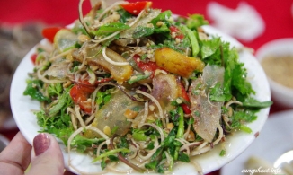 Nộm da trâu, đặc sản nghe tưởng dai hoá ra lại vô cùng ngon miệng của Sơn La