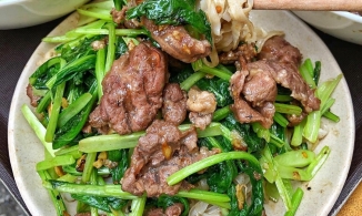 Cách làm phở xào thịt bò sợi mềm thịt giòn, đậm đà cả người lớn đến người già đều mê