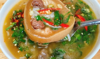 Cách nấu cháo đuôi bò nóng hổi, bổ dưỡng, rất hợp ngày mùa đông