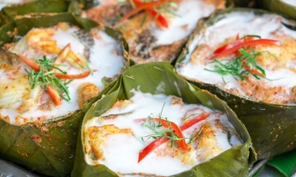 Cá Amok, món ăn kỳ công mang nét đặc trưng, thú vị của ẩm thực Campuchia