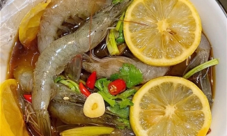 Tôm “say rượu”, món đặc sản nổi tiếng không dành cho người yếu bụng ở Trung Quốc