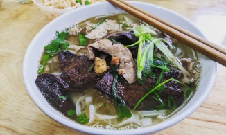 Phở gan cháy, phiên bản phở lạ mà dễ ghiền ở Bắc Ninh