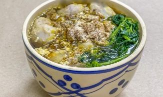 Cách nấu canh cua rau muống khoai sọ cả nhà đều gật gù khen ngon, rất hợp dịp hè