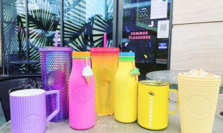 Starbucks ra mắt bộ cốc bình xanh, đỏ, tím hồng cực bắt mắt, fan lại được dịp dậy sớm xếp hàng