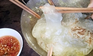 Bột mì nhứt quấy, món ăn lạ tai hoá, là đặc sản gắn với tuổi thơ nhiều người Bình Định