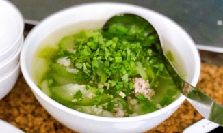 Cách nấu canh bí đao thịt băm, 10 phút là có món canh ngon ngọt đậm đà