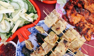 Xỏ lòi: Món ăn vặt giá vài ngàn đồng nhưng 'ngon tụt lưỡi' ở Phú Yên