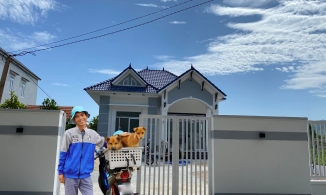 Chàng chăn bò Soytiet khoe nhà 1 tỷ đồng mới, diện tích gần 650m² có đến 2 mảnh vườn