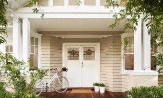 Chọn màu cửa ra vào để  tài lộc vào nhà vào nhà ùn ùn, mọi sự hanh thông theo phong thủy