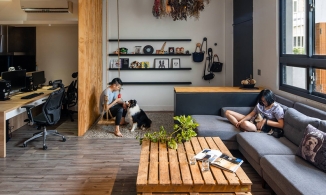 Cải tạo ngôi nhà 31 năm tuổi nhìn tưởng thô cứng nhưng lại rất mềm mại của cặp vợ chồng trẻ