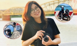 28 ngày và 3407km đi xuyên Việt bằng xe ga của cô gái 9X sống hết mình với tuổi trẻ