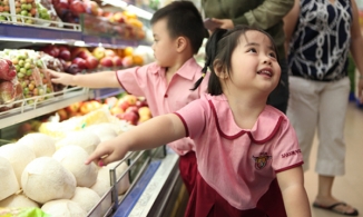 Trẻ được đi siêu thị nhiều sẽ thông minh hơn