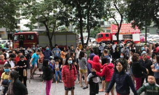 Hà Nội: Cháy chung cư Linh Đàm, hàng ngàn người hoảng loạn tháo chạy