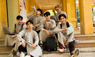 Nam sinh trường THPT Phan Đình Phùng mặc áo dài gây bão mạng xã hội