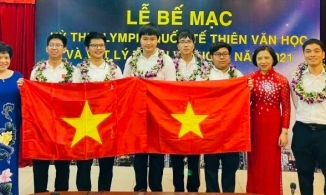 Việt Nam lập kỷ lục chưa từng có tại Kỳ thi Olympic về Thiên văn học và Vật lý Thiên văn