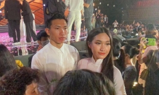 Hậu chung kết HHVN 2020: Bàn tay 'hư' của Đoàn Văn Hậu trên eo Doãn Hải My 