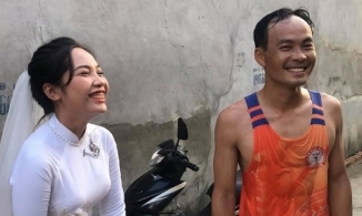 Không áo vest, cà vạt, chú rể Thanh Hóa chạy bộ 19km để đón dâu