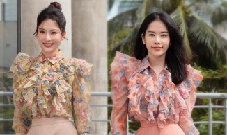 Khoe vài đường catwalk, chị em Nam Anh - Nam Em được dự đoán top 2 HHHV 2021