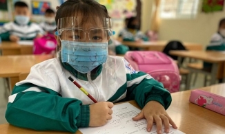 Khu vực đầu tiên ở Hà Nội cho học sinh khối 1, 2 trở lại trường học trực tiếp