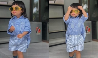 Ái nữ nhà Cường Đô La hóa em bé Nhật Bản sành điệu và chất chơi