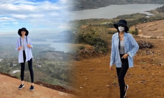 Chưa hết cữ, Tăng Thanh Hà đã trốn con đi chơi, khoe vóc dáng như gái son