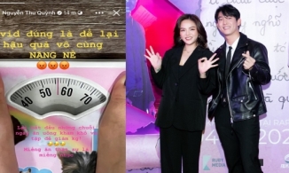 Thu Quỳnh gặp 'hội chứng hậu Covid': cân nặng tăng chóng mặt