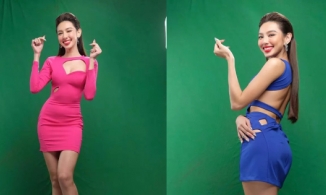 Được mệnh danh là 'The Body', Hoa hậu Thùy Tiên cũng có ngày lộ vòng 2 lùm lùm như bầu 3 tháng