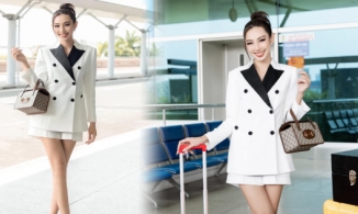 Hoa hậu Thùy Tiên nhận kết quả dương tính với Covid-19 sau khi đáp sân bay Thái Lan