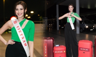 Đỗ Thị Hà lần thứ 2 lên đường chinh chiến Miss World 2021, màu áo ẩn chứa bất ngờ thú vị