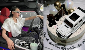 Chiếc bánh kem hot nhất hôm nay: Bánh kem Mercedes - AMG G63 trị giá 13 tỷ