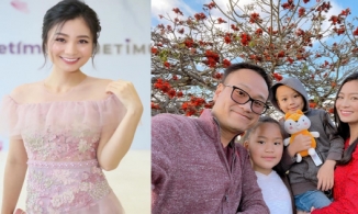 Diệu Hương 'Hoa hồng trên ngực trái' sau 3 năm tạm ngừng đóng phim, 'nương tựa' chồng nơi đất Mỹ