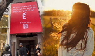 Mẹ treo biển quảng cáo con gái ế trước mặt tiền nhà 3 tầng kèm mã QR để kiếm chàng rể