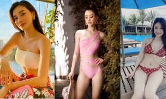 Vẻ đẹp nóng bỏng khó rời mắt của dàn sao nữ 'Bão ngầm' khi diện áo tắm