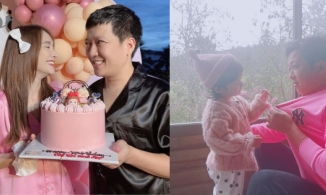 Bà xã Trường Giang lộ dấu hiệu mang bầu lần hai khi trốn con cùng chồng đi hâm nóng tình cảm