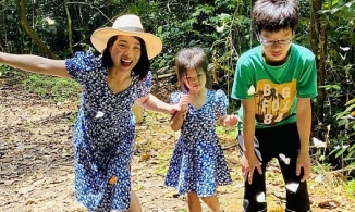 MC Bạch Dương cho con chuyển khỏi trường chuyên để con được hạnh phúc