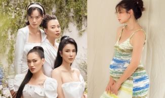 Bạn thân Đàm Thu Trang khoe bụng bầu vượt mặt, danh tính bố đứa bé giữ kín
