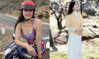 Tuổi U60, NSND Thu Hà tự tin lên đồ khoe ngực đầy, da căng mịn