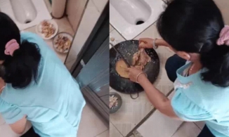 Đến nhà bạn ăn cơm, khách không biết nên ở hay về khi nhìn gia chủ chặt thịt gà ở nơi không tin được