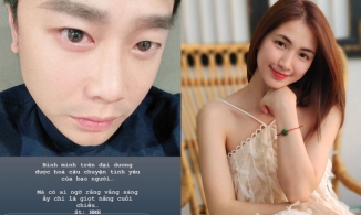 Hòa Minzy vừa nhận hoa cưới, thiếu gia Minh Hải mắt đỏ hoe nói về tình duyên