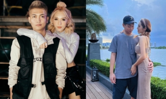 BigDaddy biểu cảm đầy kinh ngạc khi nhìn vào vòng 1 của bà xã