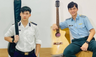 'Hot boy' trường Sĩ quan không quân cao gần mét 9, điển trai như tài tử