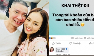 Vợ trẻ của NSND Công Lý lộ số tiền có trong tài khoản: Chỉ đủ mua 1 cốc trà sữa