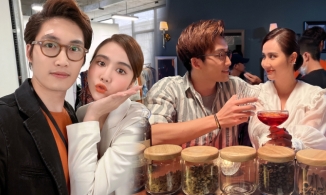 Đình Tú 'cách xa 3m' với Huyền Lizzie hậu ồn ào 'phim giả tình thật'