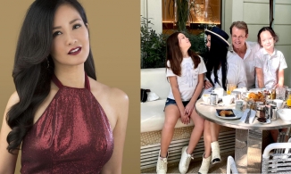 Diva Hồng Nhung để hai con cho bạn trai Tây chăm sóc, về Việt Nam chạy show