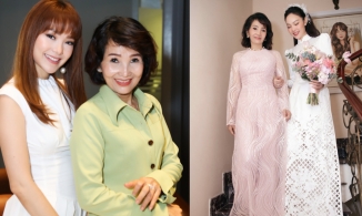 Vóc dáng mẹ ruột U60 của Minh Hằng: Thon thả, yêu kiều hơn cả con gái