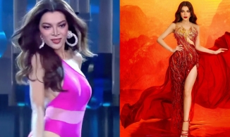 Đêm Bán kết Miss International Queen 2022: Trân Đài tỏa sáng, Hương Giang nổi bật trên ghế giám khảo