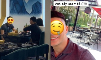 Đi ăn gặp trai đẹp, cô gái thả thính qua airdrop ai ngờ được crush đáp lời